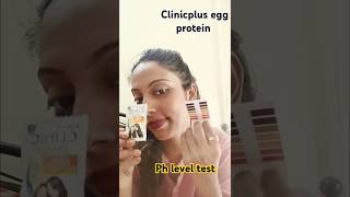 Ph level of clinicplus egg protein shampoo shampoo shortsyt [upl. by Connolly791]