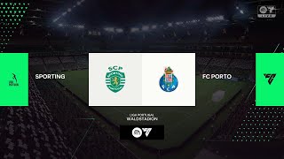 SPORTING VS PORTO LIGA BETCLIC 2023 2024 [upl. by Oizirbaf]