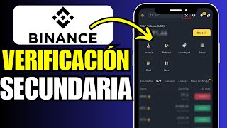 Cómo Hacer la VERIFICACIÓN SECUNDARIA en BINANCE Muy fácil [upl. by Ricardo]