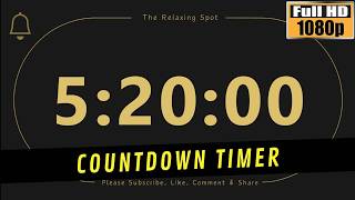 5 Hour and 20 Minutes Countdown for a Perfect Time Management [upl. by Cired]