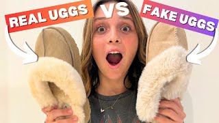 REAL UGGs VS FAKE UGGs  Which one is better [upl. by Cousin187]