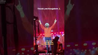 Thank You Bangalore 🫶🙇 Arijit Singh Live in Bengaluru Concert arijitsingh shorts [upl. by Ramel]