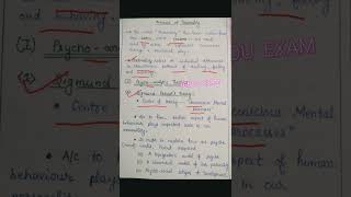 Theories of personality Sigmund Freuds theory part01  tet missiongovernmentjob exampaper [upl. by Jamesy589]