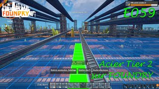 Acier Tier 2  FOUNDRY FR E059 gameplayfr letsplayfr foundry [upl. by Grissom]