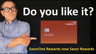 NEWS Capital One SavorOne quotReBrandsquot to Savor Rewards Credit Card with Higher Bonus Opportunity [upl. by Natal]