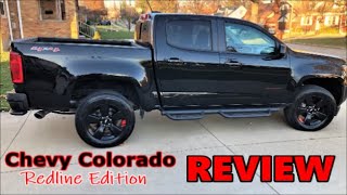 Chevy Colorado LT Redline Edition Owners Review  2018 [upl. by Ilehs]