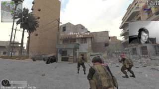 CoD4 ProMod  Gameplay AK  crossfire  wAsd [upl. by Ellerrehs]