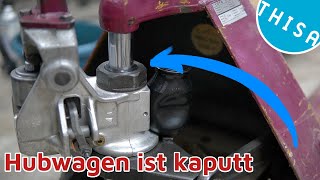 Hubwagen reparieren  Alle Dichtungen austauschen  THISA [upl. by Ennovaj152]