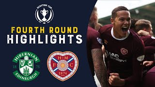 Hibernian 03 Hearts  Hearts Dominate Edinburgh Derby  Scottish Cup Fourth Round 202223 [upl. by Nnaira]