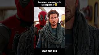 Funniest moments in Deadpool 3 😂 shorts deadpool [upl. by Markos248]