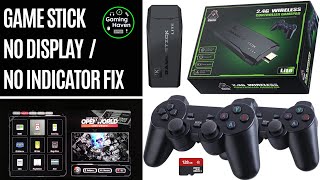 GAME STICK 4K LITE Memory card fix  FIRMWARE download  GAMES install  no display  Indicator fix [upl. by Netsrijk328]