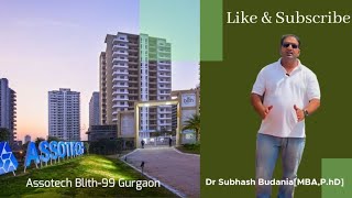 Assotech Blith99 Gurgaon gurgaonrealestate property tranding virelvideo highrise resale high [upl. by Acinnej]