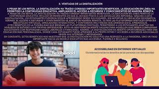 El impacto de la digitalización en la educación en México durante la pandemia [upl. by Leatri]