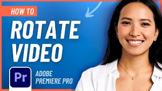 How to Rotate Video in Premiere Pro Easy Tutorial [upl. by Hyacinth409]