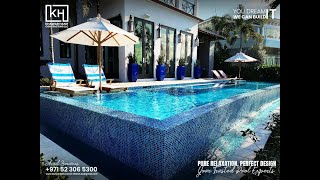 🌊 𝐏𝐮𝐫𝐞 𝐑𝐞𝐥𝐚𝐱𝐚𝐭𝐢𝐨𝐧 𝐏𝐞𝐫𝐟𝐞𝐜𝐭 𝐃𝐞𝐬𝐢𝐠𝐧 🌊  Best Pool contractor in Dubai [upl. by Kelula]