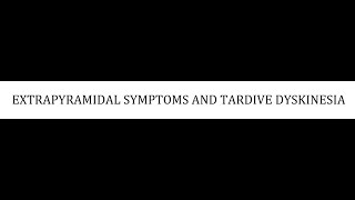 STAHLS  CH 5  PART 5  EXTRAPYRAMIDAL SYMPTOMS AND TARDIVE DYSKINESIA psychiatrypharmacology [upl. by Fergus94]