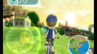 Wii Fit Plus Training Plus Part 23 Island Cycling Island View Course [upl. by Stew]