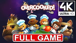 Overcooked Gameplay Walkthrough Campaign Full Game 4K UHD No Commentary [upl. by Horbal]