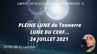 PLEINE LUNE DU 24 JUILLET 2021 [upl. by Assener]