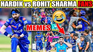 HARDIK BOOED AT WANKHEDE 😂 MI vs RR IPL 2024 MEMES [upl. by Ellen]