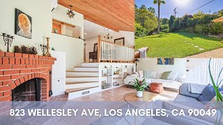 823 Wellesley Ave Los Angeles CA 90049 [upl. by Som]