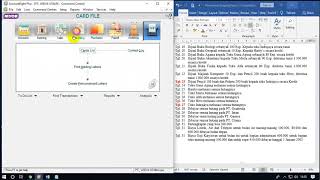 Cara Input Receive Paymanet Piutang Dagang MYOB [upl. by Gader]