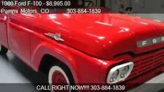 1960 Ford F100 Pickup Restored Pickup Truck [upl. by Theone]