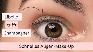 2 Farben 1 Blick Super einfaches AugenMakeUp für Anfänger innen [upl. by Eixor]