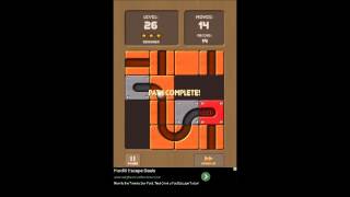 Unroll Me Beginner Level 26 Walkthrough 3 Stars [upl. by Nigam]