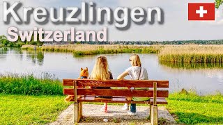 Walk Along The Kreuzlingen Swiss German Border And Take In The Sights Of This Scenic Area [upl. by Kamerman]