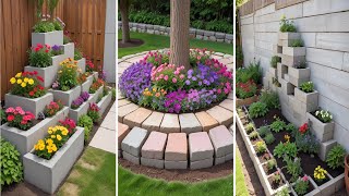 Creative Cinder Block Garden Ideas  BudgetFriendly DIY Projects for Your Outdoor Space [upl. by Yblek]