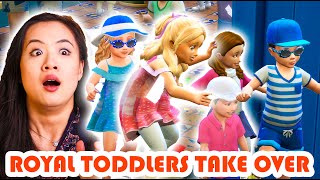 TODDLERS ARE TAKING OVER THE KINGDOM  The Sims 4 The Royal Family  S1 Part 45 [upl. by Chun]