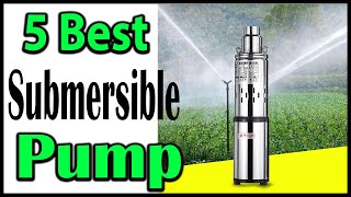 TOP 5 Best Submersible Pump Review 2025 [upl. by Geerts]