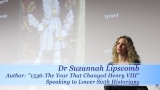 Suzannah Lipscomb speaking at The Manchester Grammar School in 2011 [upl. by Bonis]