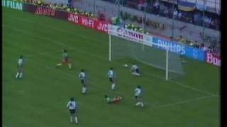 Italia 90 Mundial World Cup 1990 1st Round Goals World Cup 1990 BBC 1 [upl. by Valleau928]