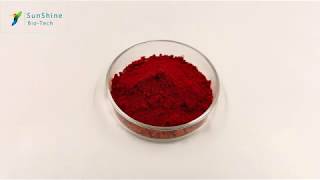 SQT watersoluble test video  1 Astaxanthin powder [upl. by Etnauj]