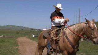 The Basics on how to Use Your Legs While Riding Rick Gore Horsemanship wwwthinklikeahorseorg [upl. by Eseuqcaj110]