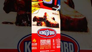 kingsford boneless porkribs better than traviskelce burntends  shortsfeed youtubeshorts [upl. by Nole]