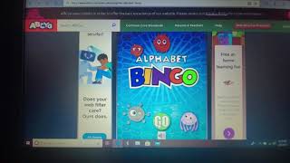 ABCya Games  Alphabet BINGO [upl. by Ydna45]