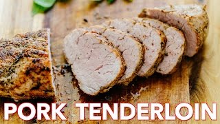 How To Make Roasted Pork Tenderloin  Dinner in 30 Minutes [upl. by Jinny657]