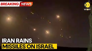 BREAKING Iran Launches Missile Attack Against Israel Says IDF  World News  WION [upl. by Jansson]