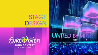 First look at the Eurovision 2024 stage  UnitedByMusic [upl. by Nilak423]