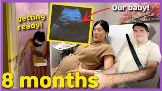 3rd Trimester Vlog 🤰🏻 Ultrasound Appointment Pregnancy Updates l Baby position Nursery Due date [upl. by Timmons]