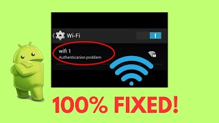 6 Ways Fix WiFi Authentication Problem on Android Phone  Video Tutorial  Android Data Recovery [upl. by Karlise]