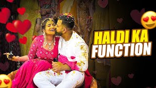 HALDI CEREMONY❤️✨ Finally Were Getting Married💍  WEDDING VLOG NO 2  RAJATSWATIVLOGS [upl. by Nanyt]