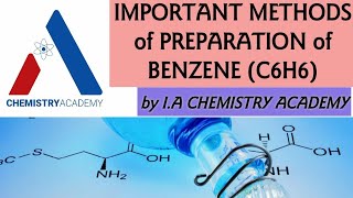 Methods of Preparation of Benzene Laboratory Preparation of Benzene WurtzFittig ReactionGrade 12 [upl. by Ayet]