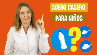 Cómo preparar SUERO CASERO para NIÑOS  Suero de rehidratación oral infantil  Nutrición infantil [upl. by Inihor]