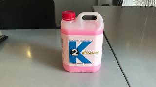 Como cristalizar un terrazo con productos Coor Kleever Rosa K2 y Sello K3 [upl. by Charlene]