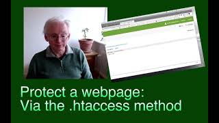 Password Protect Your Site via htaccess [upl. by Karita]