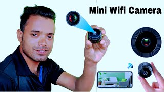 Ctrzą Mini Wifi 1080P Full HD Spy Hidden  Mini Camera Wifi Connect Mobile  Hidden Camera Wifi [upl. by Miahc]